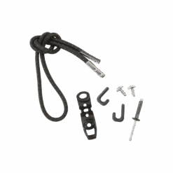 Pelican Black & Gray 25" (63.5 Cm) Paddle Tie-Down With Hook